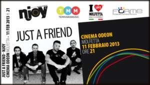 N-JOY live al teatro Oden di Molfetta