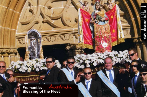 AUSTRALIA - Madonna dei Martiri  - The Procession  Fremantle Blessing of the Fleet