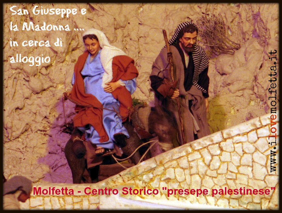 Presepe Palestinese nel Centro Storico di Molfetta 