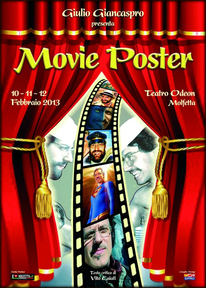 Movie Poster - opere dell'artista Giulio Giancaspro - Molfetta