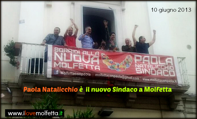 Paola Natalicchio: Sindaco di Molfetta