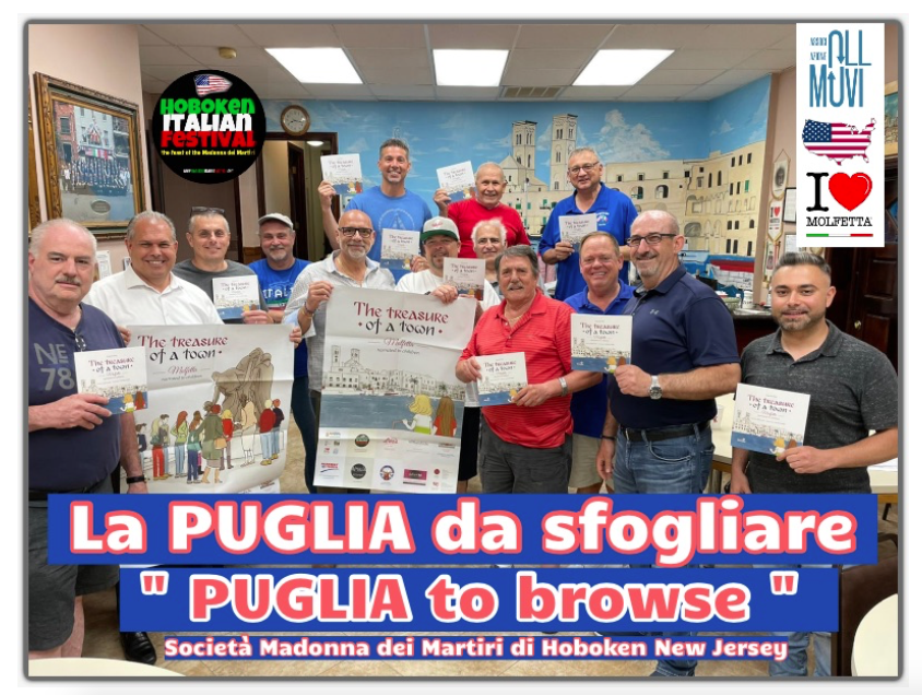 Arriva ad Hoboken negli USA il progetto: la Puglia da sfogliare