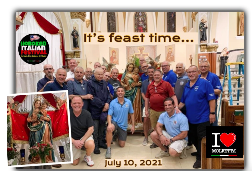 It ' s feast Time: Madonna dei Martiri USA