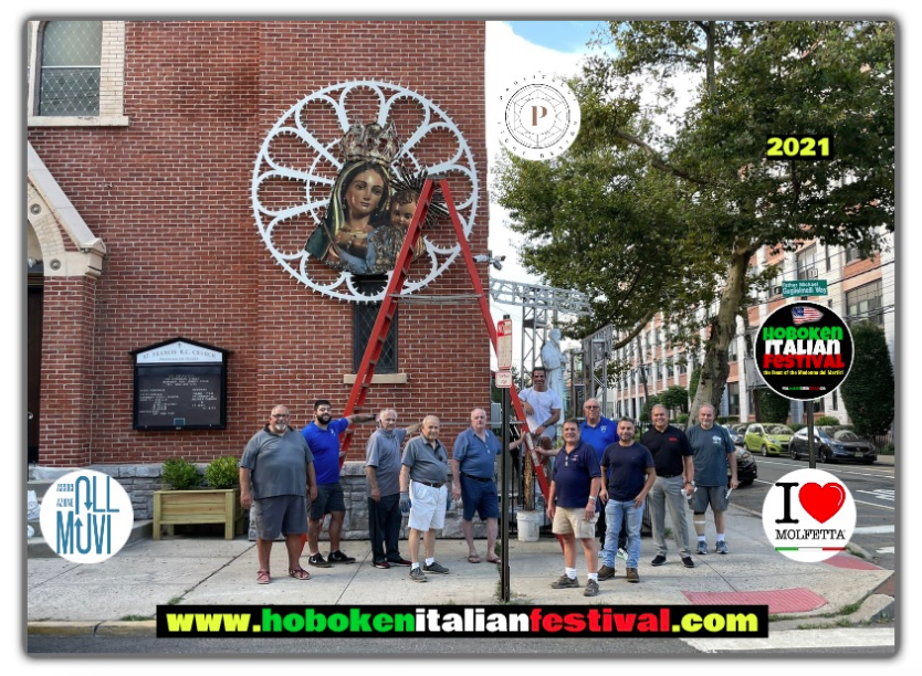 Ad Hoboken inizia la novena per la Madonna dei Martiri: si accende il rosone 