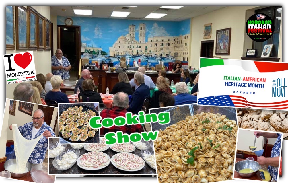 Hoboken, New Jersey the Cooking Show: Italian - America Heritage and Culture Month