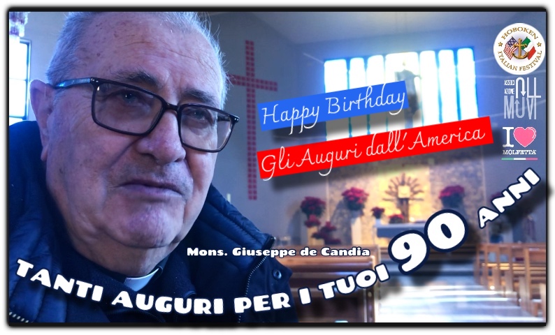 Happy Birthday don Giuseppe from Hoboken