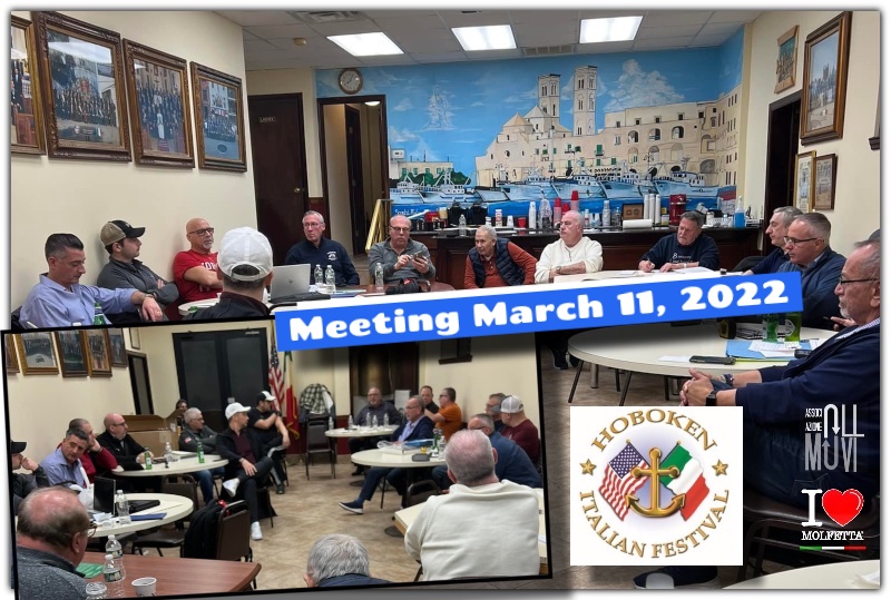 Meeting: Societa' Madonna dei Martiri Hoboken