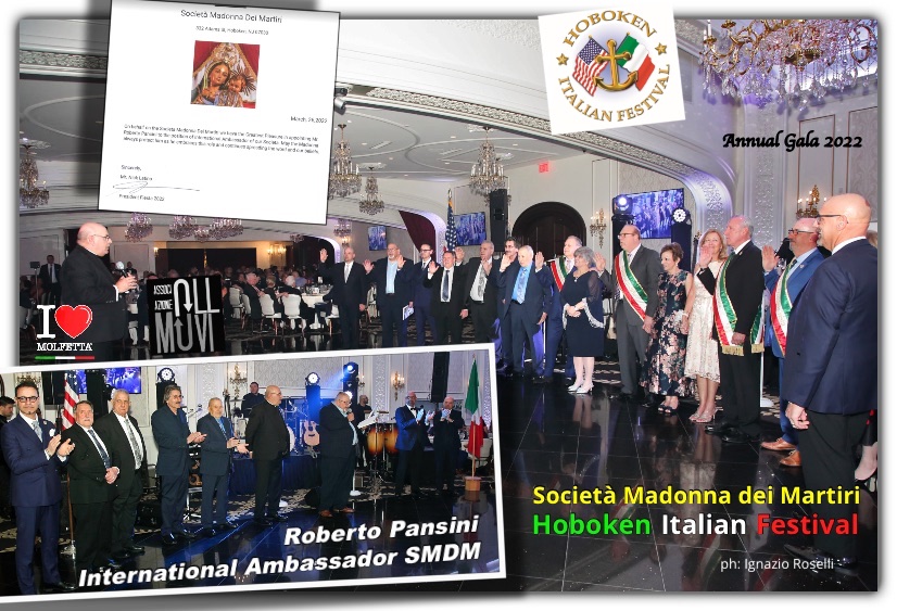 Nomination International Ambassador SMDM Hoboken to Roberto Pansini