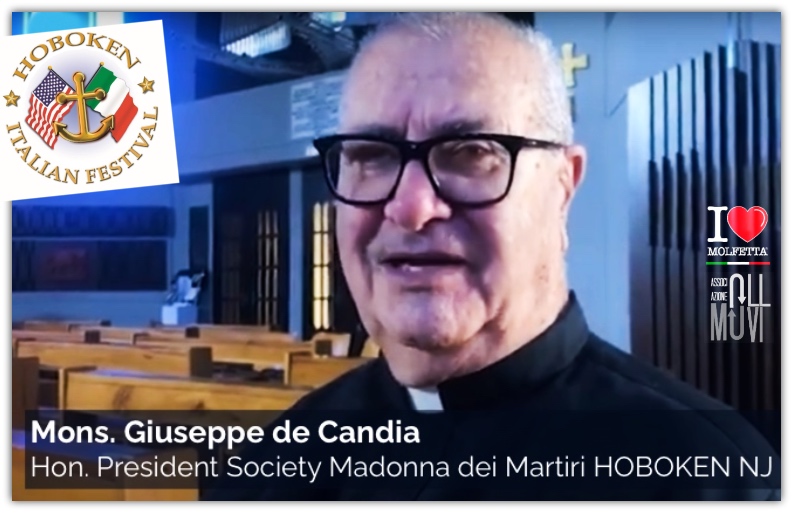 Don Giuseppe e i suoi originali auguri di Buona Festa ad Hoboken: watch the video