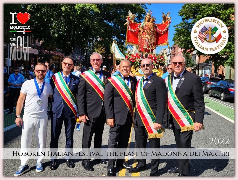 President the Feast Nick Latino Hoboken Italian Festival 96th Anniversary: the message