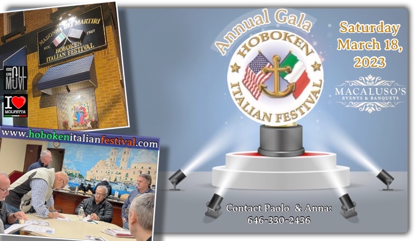 Hoboken Italian Festival: Annual Gala 2023 