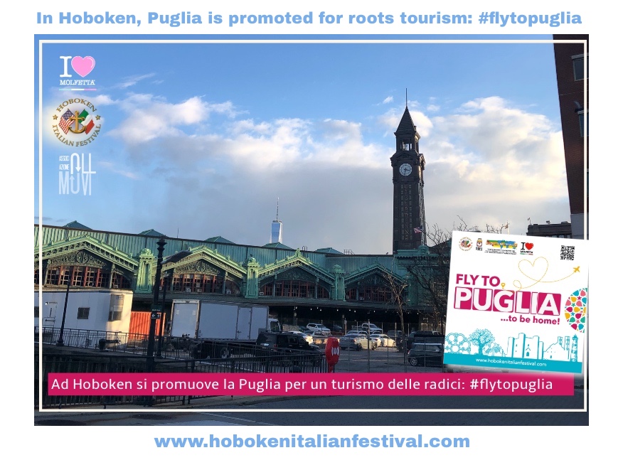 In Hoboken, Puglia is promoted for roots tourism: #flytopuglia