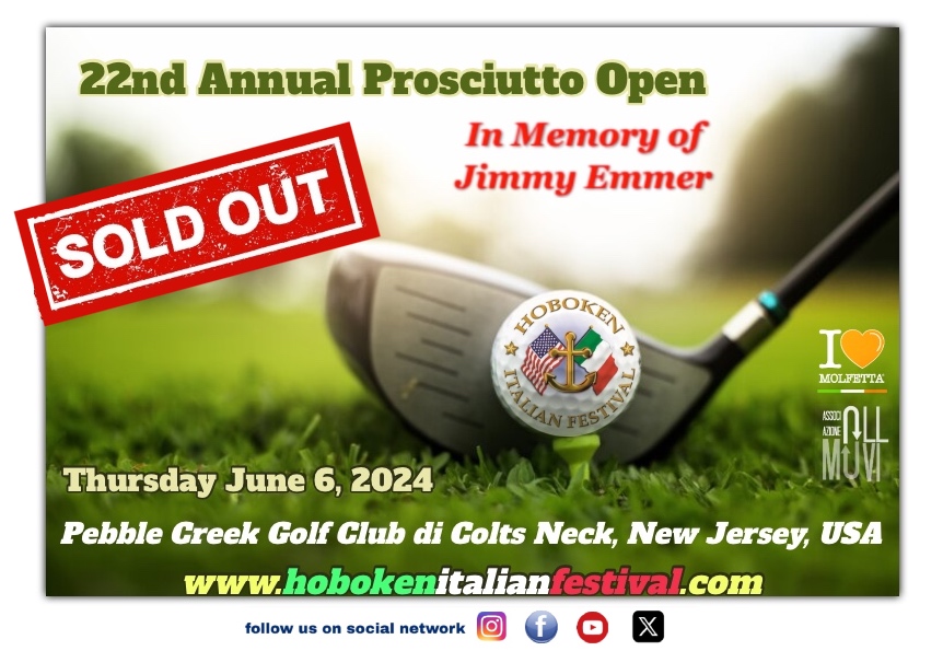 Prosciutto Open 2024 Golf Outing by Hoboken Italian Festival