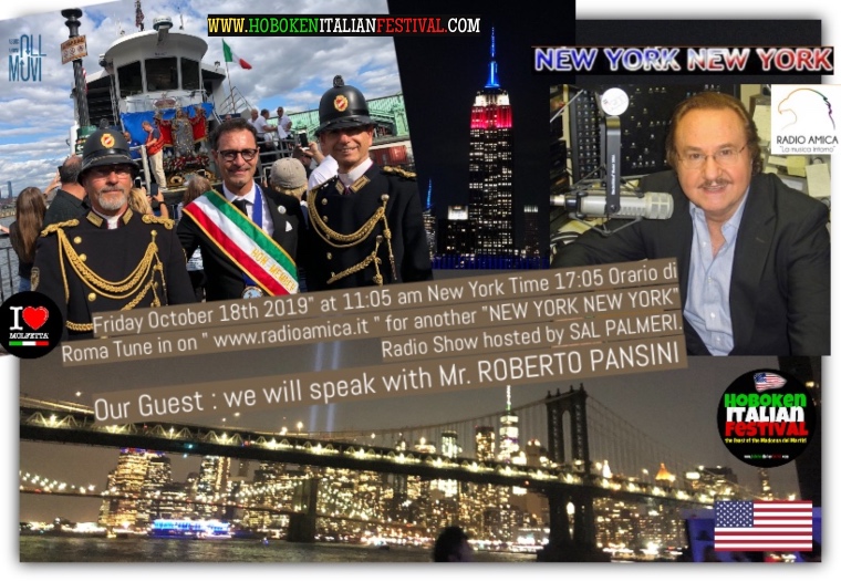 Nel programma radiofonico di: New York New York si parla di Hoboken Italian Festival