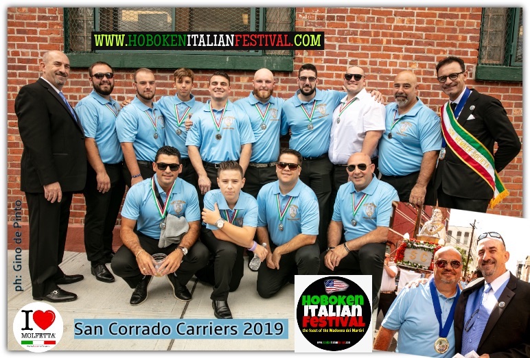 Frank and Gino: best crew San Corrado Hoboken Italian Festival