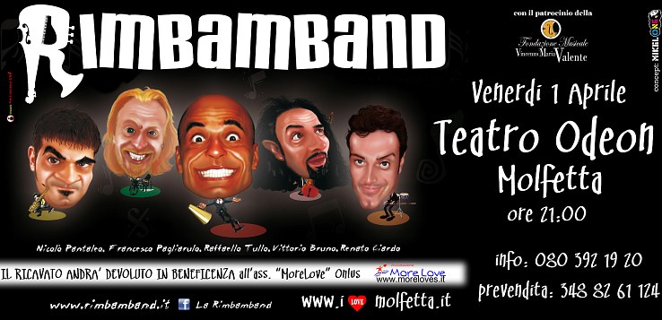 Rimbamband  al Teatro Odeon Molfetta