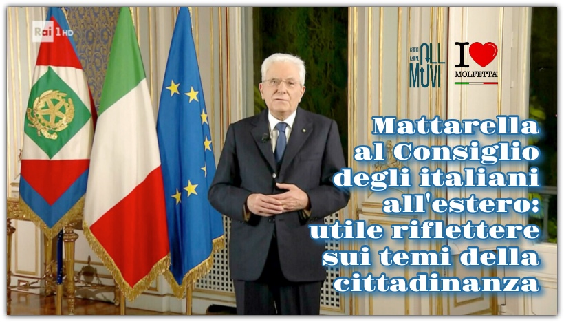 Mattarella: riflessione e valutare riconsiderazioni sul Decreto Cittadinanza Italiana