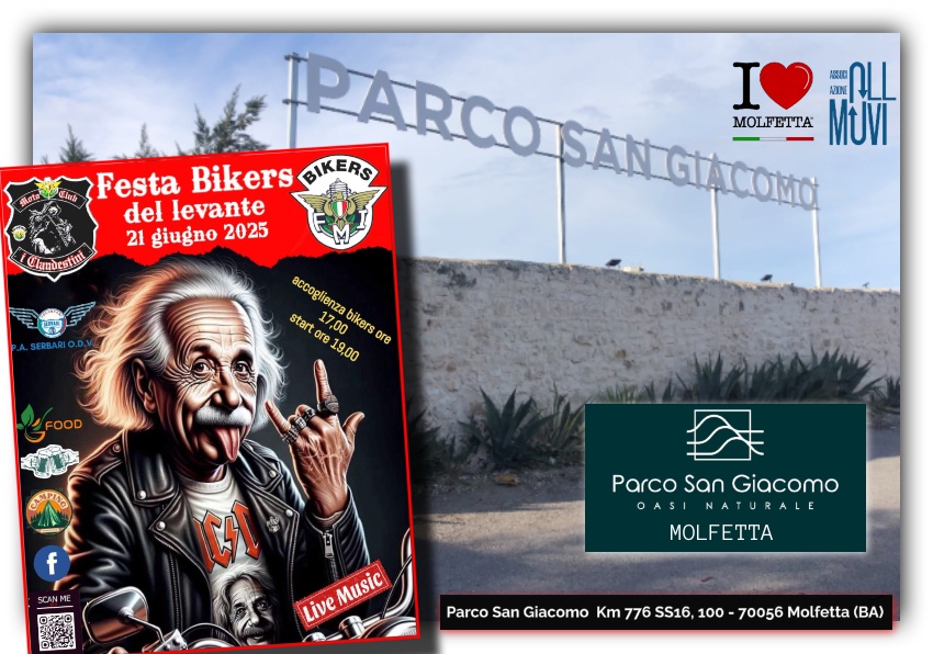 Festa Bikers del Levante 2025: motori, musica e mare a Molfetta
