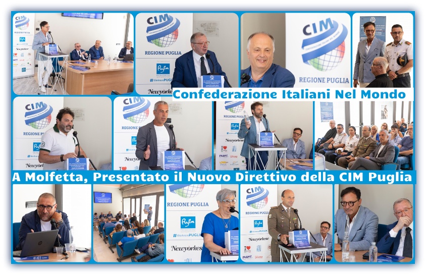 A Molfetta, Presentato il Nuovo Direttivo della CIM Puglia: ponte tra memoria, identita' e futuro