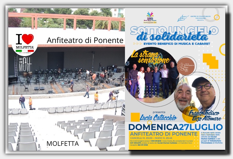 Sotto un cielo di solidarieta': Musica, risate e generosita' a Molfetta