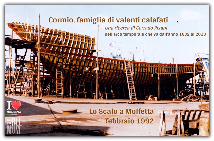 Cormio, famiglia di valenti calafati. Ricerca di Corrado Pisani 