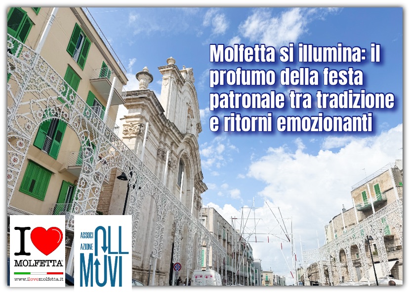 Molfetta si illumina: il profumo della festa patronale tra tradizione e ritorni emozionanti