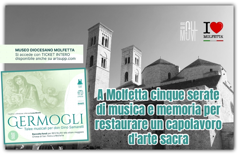 A Molfetta cinque serate di musica e memoria per restaurare un capolavoro di arte sacra