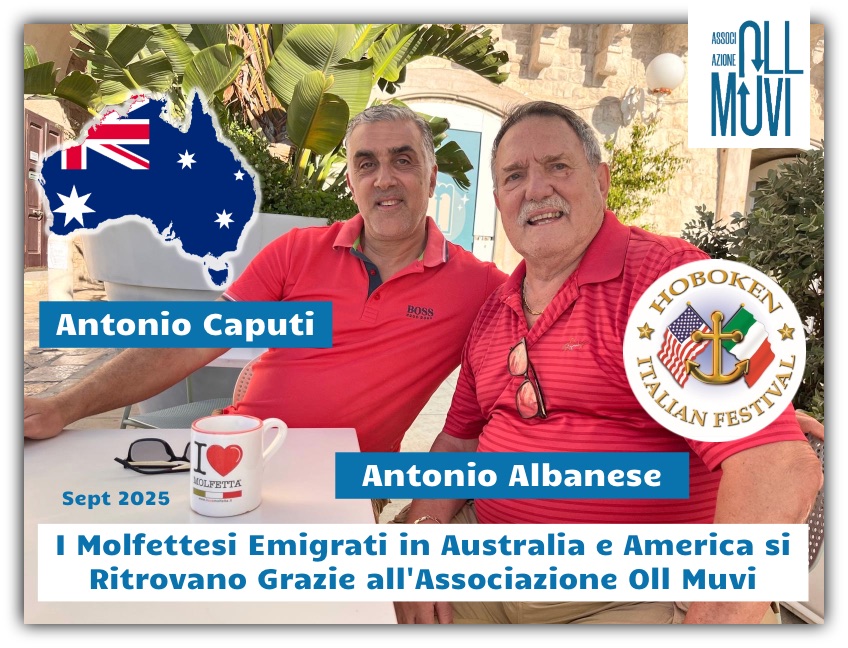 I Molfettesi Emigrati in Australia e America si Ritrovano Grazie a Oll Muvi