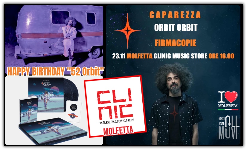Caparezza festeggia 52 orbite attorno al sole con un nuovo progetto artistico