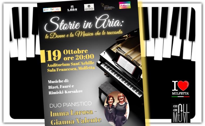Concerto a Molfetta: il Duo Imma Larosa e Giovanna Valente