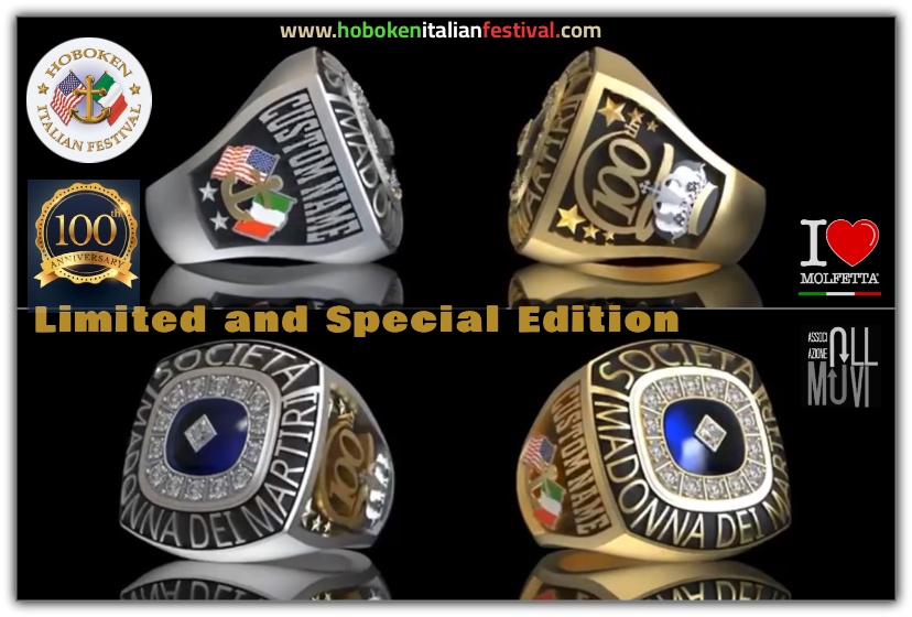 Un Anello per il Centenario: omaggio prezioso al 100th Anniversary Hoboken Italian Festival