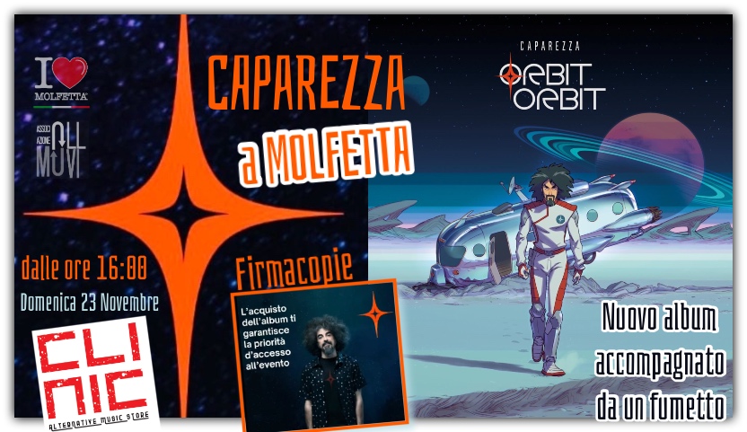Caparezza torna con Orbit Orbit: musica, fumetto e liberta' creativa