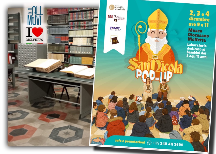 San Nicola Pop-Up presso il Museo Diocesano di Molfetta