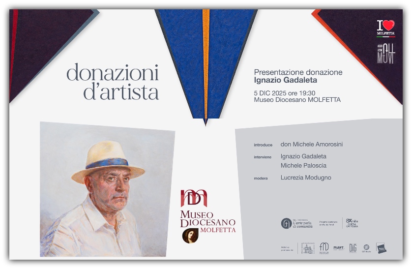 Al Museo Diocesano a Molfetta donate 4 opere  di arte contemporanea 