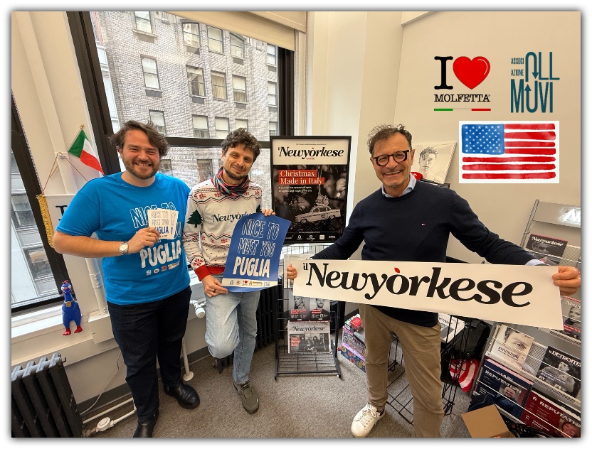 il Newyorkese parla del progetto: Nice to meet You Puglia