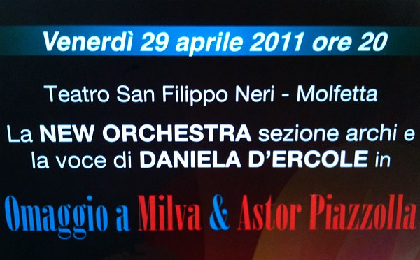 Omaggio a Milva & Astor Piazzolla