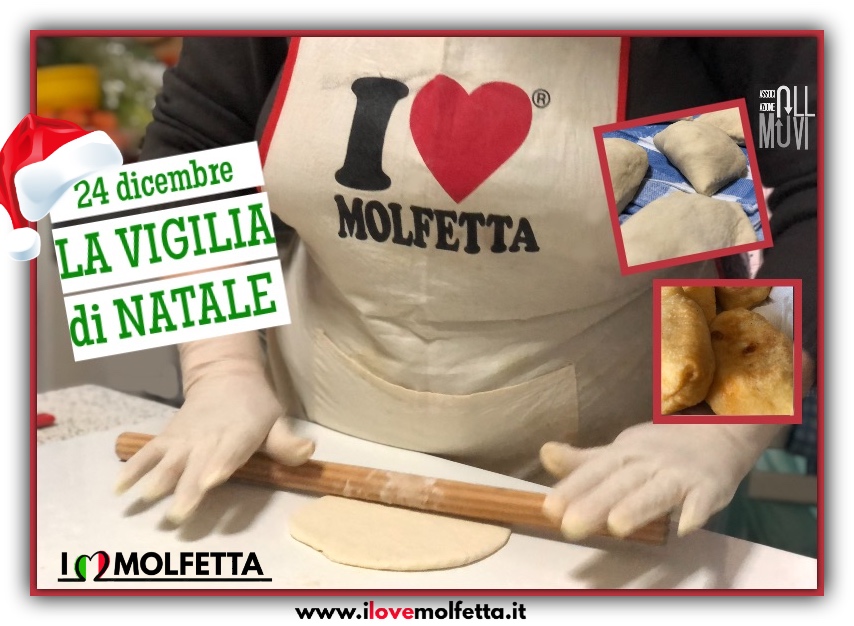 A Molfetta la viglia di Natale in famiglia con frittelle, calzone, capitone e tanta allegria