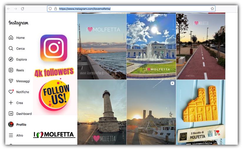 I Love Molfetta su Instagram: una finestra sul cuore della nostra citta'