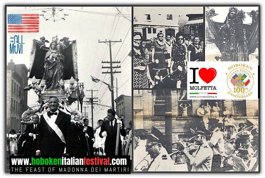 Hoboken celebra il Centenario della Festa della Madonna dei Martiri: il video del 1930