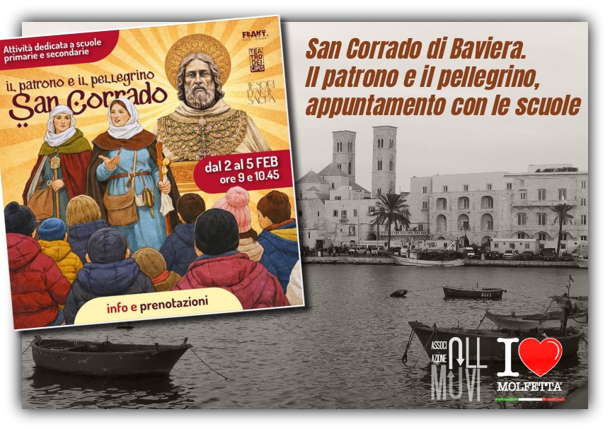 San Corrado di Baviera. Il patrono e il pellegrino, appuntamento con le scuole