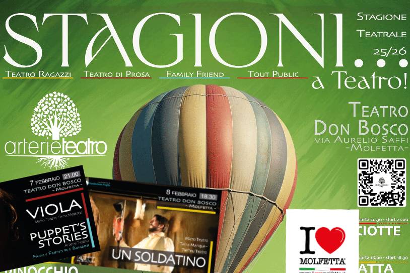 A Molfetta il teatro e' family friendly