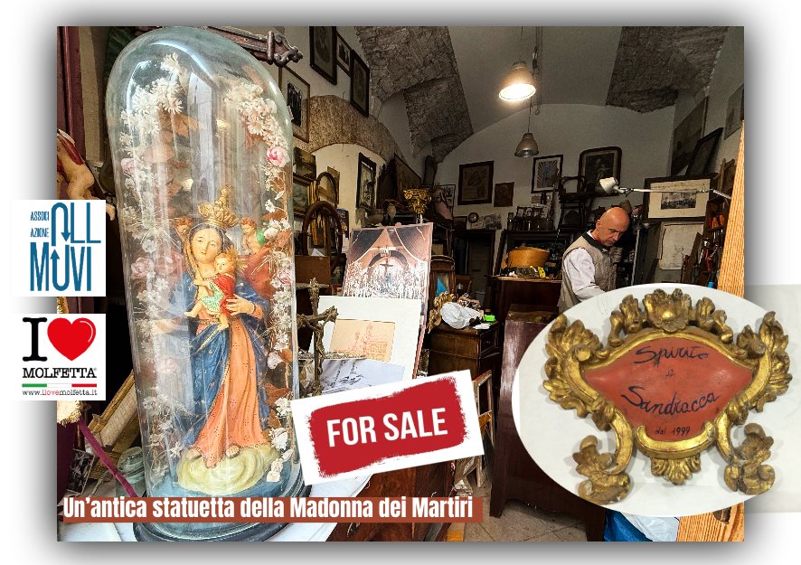 Una statuetta della Madonna dei Martiri: for sale!