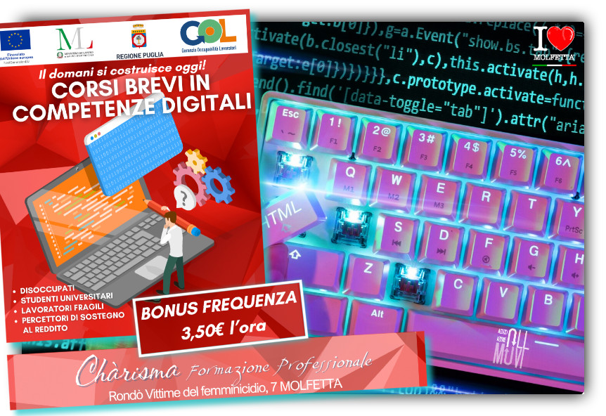 In partenza corsi gratuiti di informatica a Molfetta