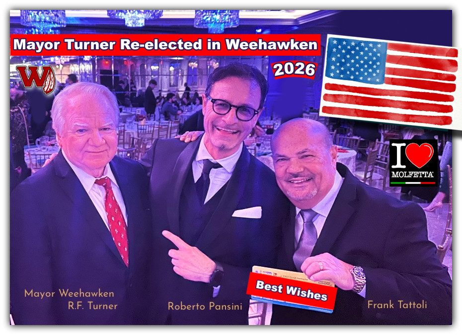 Mayor Turner Re-elected in Weehawken: Best Wishes