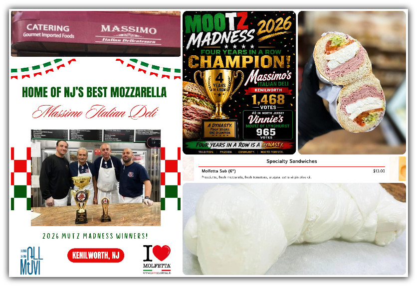 Massimo s Italian Deli conquista ancora il trono: Best Mozzarella in New Jersey