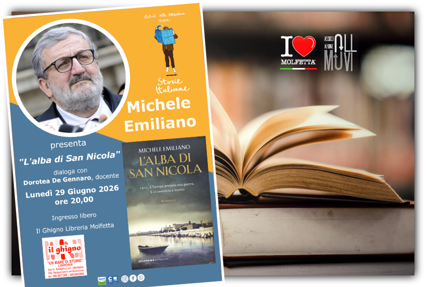A Molfetta Festival Summer Edition: Storie Italiane con Michele Emiliano A Molfetta Festival Summer Edition: Storie Italiane con Michele Emiliano