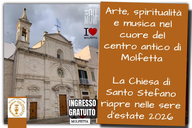 Arte, spiritualita' e musica nel cuore del centro antico di Molfetta Arte, spiritualita' e musica nel cuore del centro antico di Molfetta