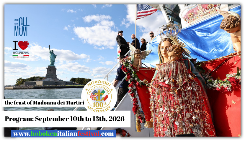 Hoboken Italian Festival 2026: un Centenario che unisce America, Puglia e il mondo