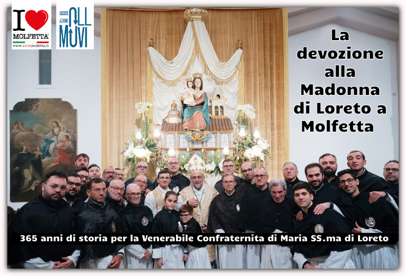365 anni di storia per la Venerabile Confraternita di Maria SS.ma di Loreto a Molfetta