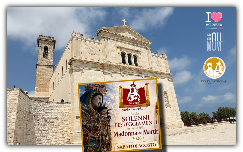 A Molfetta iniziano ufficialmente i Solenni Festeggiamenti in onore della Madonna dei Martiri